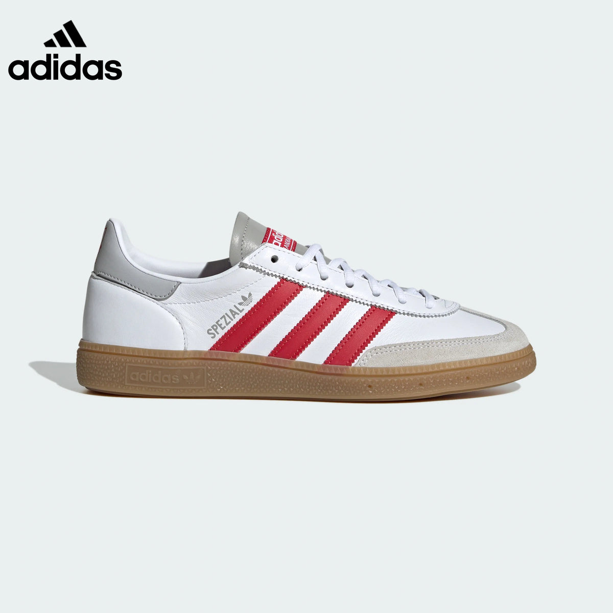 adidas Handball Spezial White Red Retro Sneakers