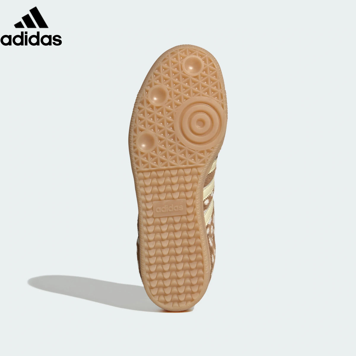 Adidas samba  women's shoes  men's samba sneakers  Samba OG Sneakers – Brown Polka Dot/Pink | Unisex
