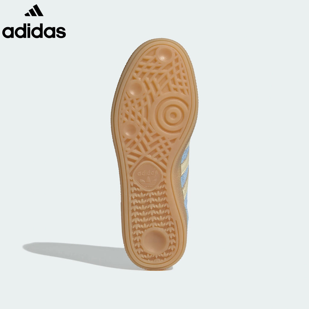 adidas  samba  women's shoes  men's samba sneakers Handball Spezial Light Blue Cream Retro Sneakers