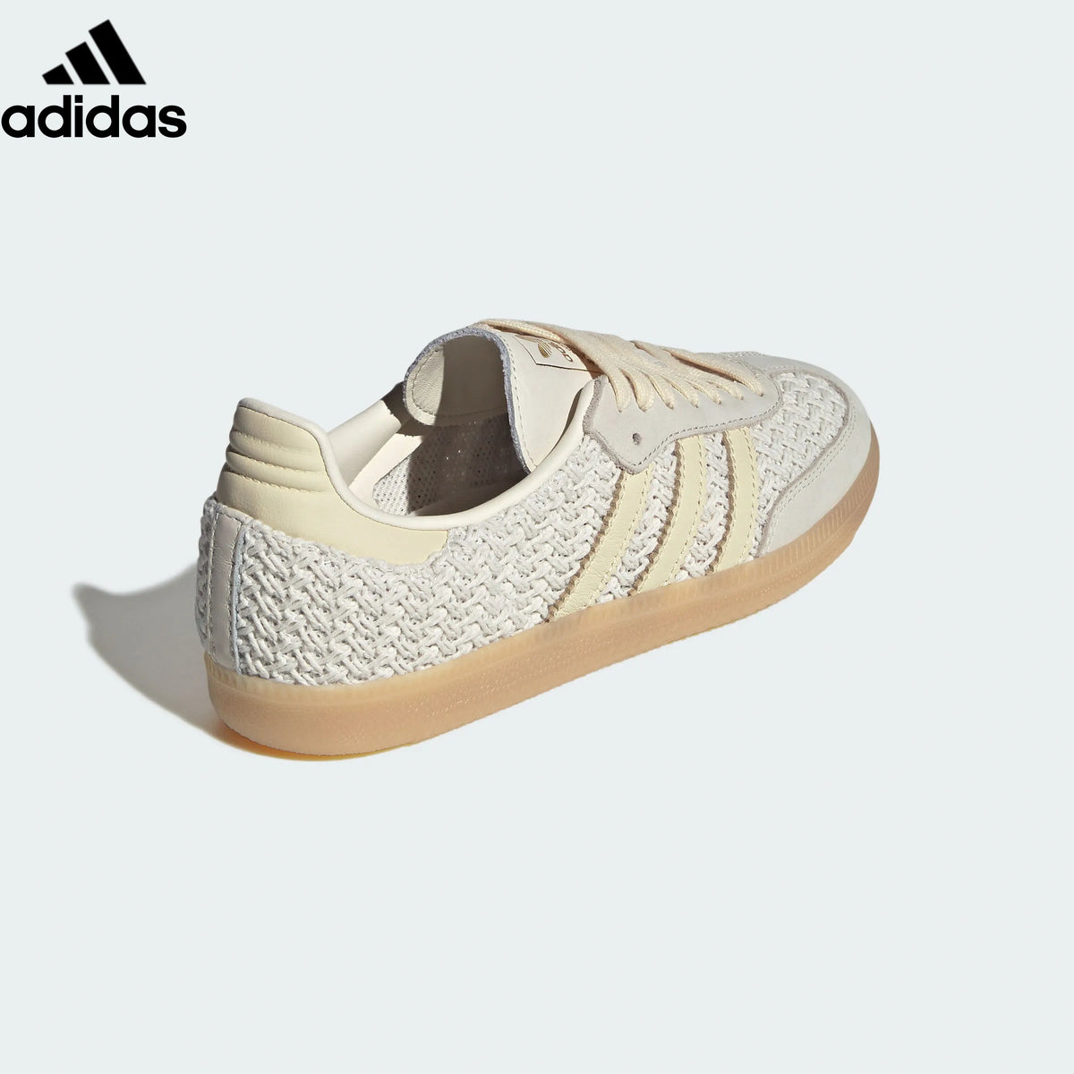 Adidas samba  women's shoes  men's samba sneakers  Samba OG Sneakers – Cream Knit | Unisex