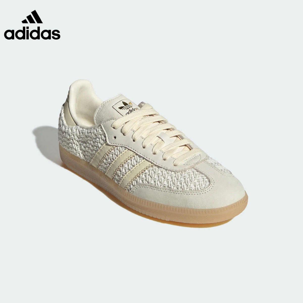adidas Samba OG Sneakers – Off-White Woven