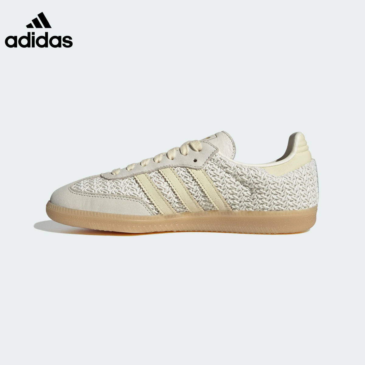 adidas Samba OG Sneakers – Off-White Woven
