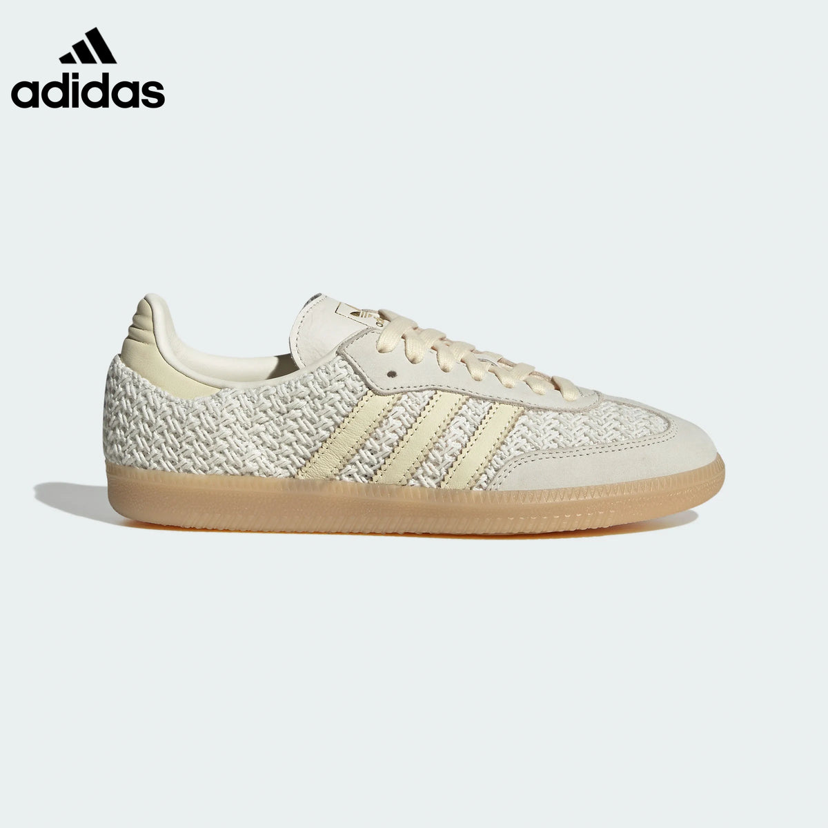 adidas Samba OG Sneakers – Off-White Woven
