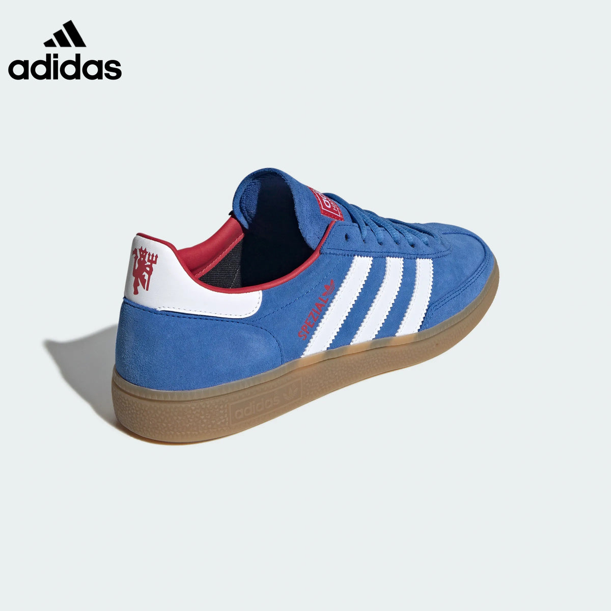 adidas Handball Spezial Blue White Red Retro Sneakers