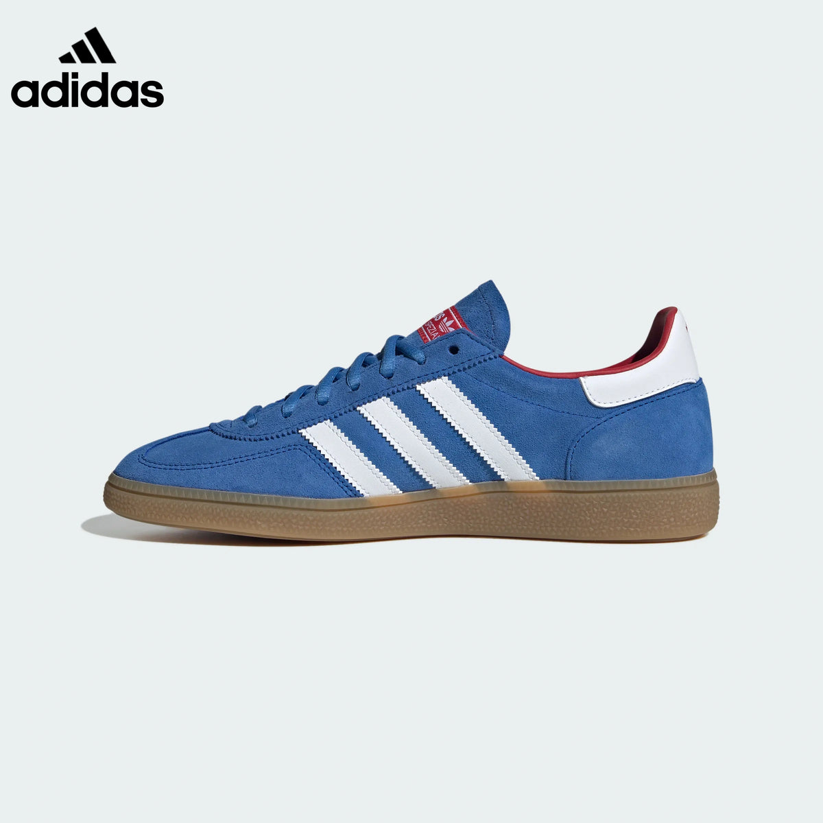 adidas Handball Spezial Blue White Red Retro Sneakers