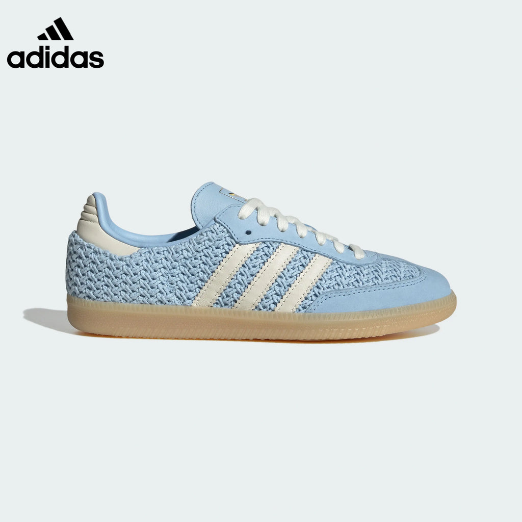 adidas Samba OG Sneakers – Light Blue Woven