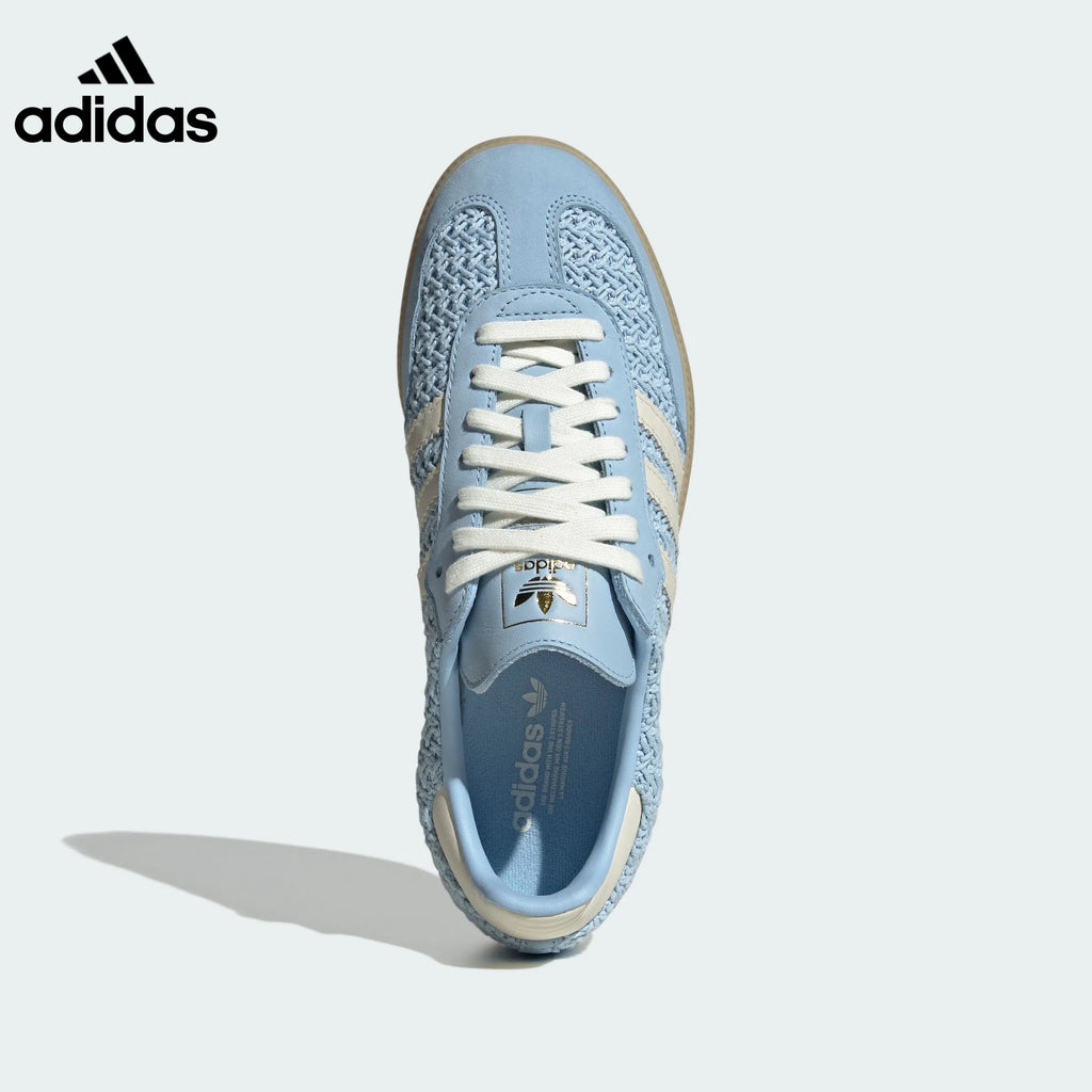 adidas Samba OG Sneakers – Light Blue Woven
