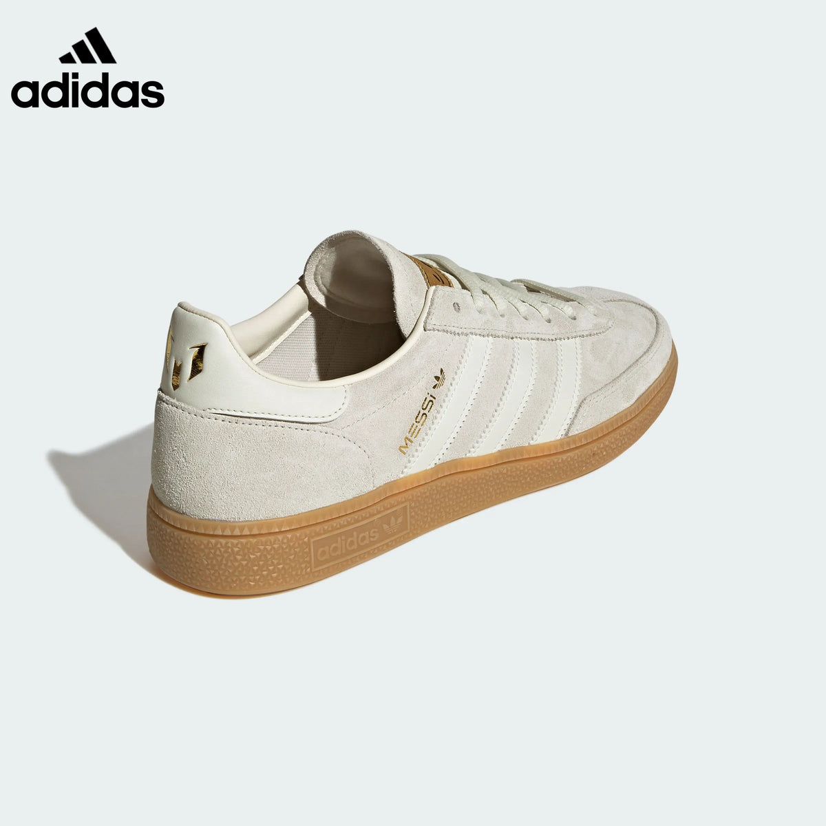 adidas Handball Spezial Messi Cream Retro Sneakers