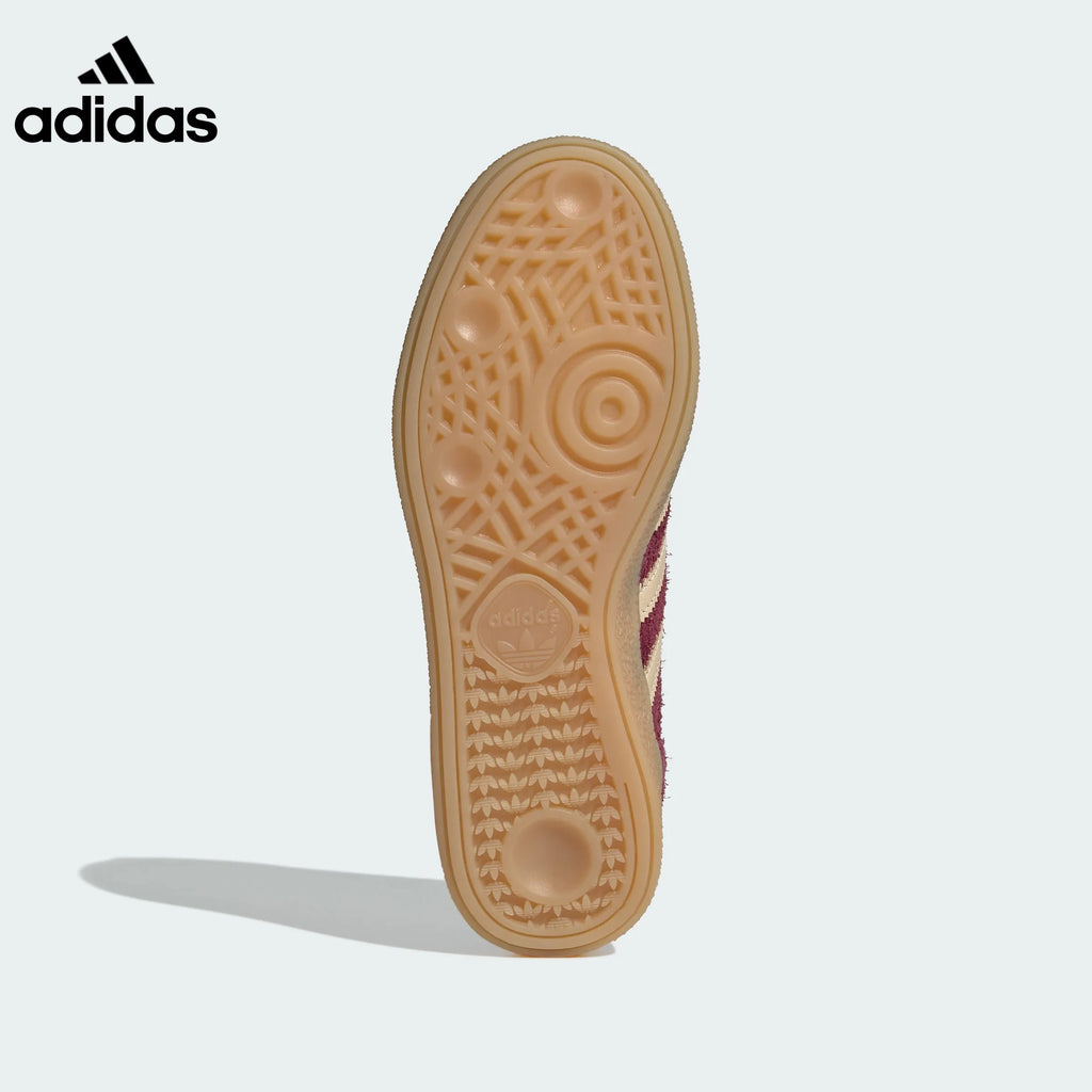 adidas handball women's shoes  men's Handball Spezial sneakers Burgundy Cream Gum Sole Sneakers