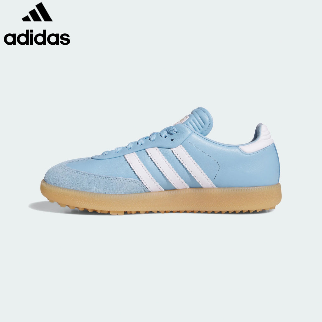 Adidas  samba  women's shoes  men's samba sneakers  Blue White Unisex Sneakers