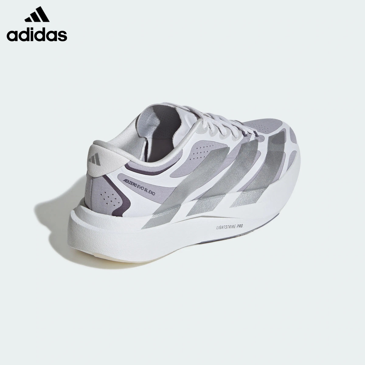 adidas Adizero Evo SL Running Shoes - Evo White/Silver