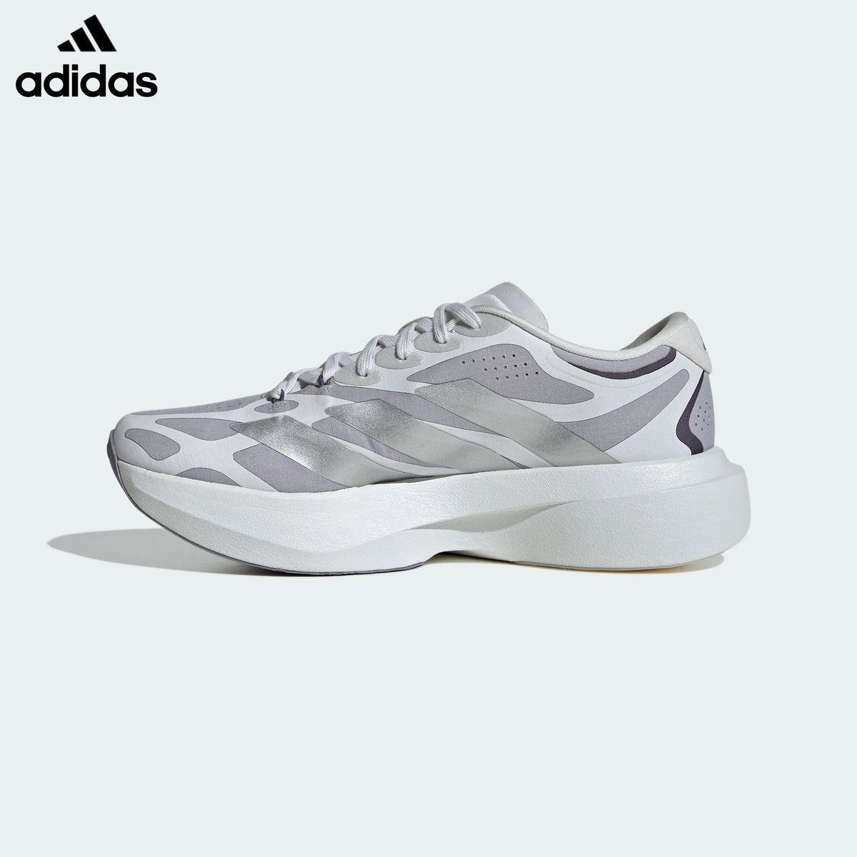 adidas Adizero Evo SL Running Shoes - Evo White/Silver