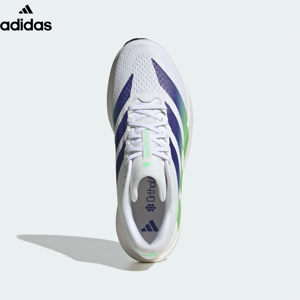 adidas Adizero Evo SL White Gradient Purple Green Running Shoes