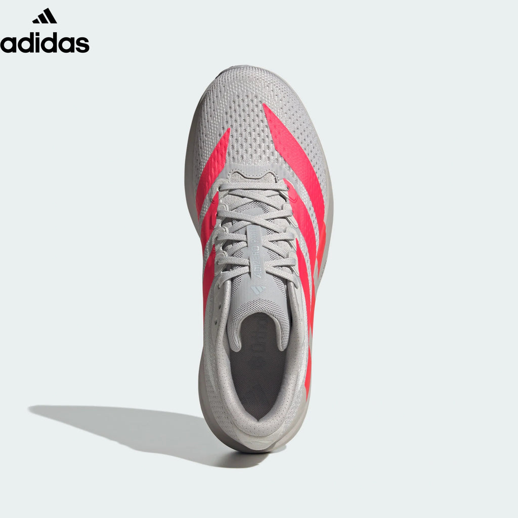 adidas Adizero Evo SL Running Shoes - Gray/Red