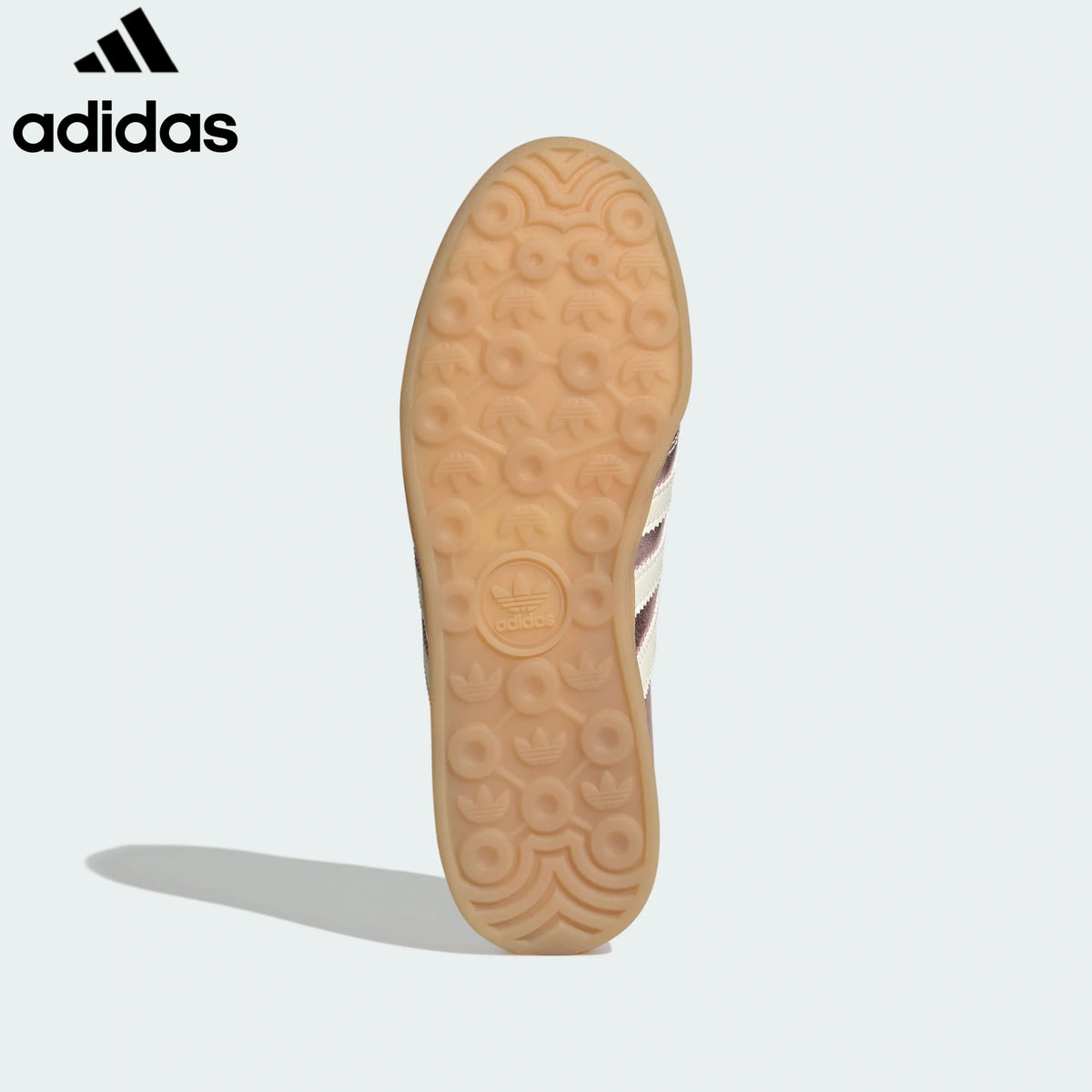 Adidas  samba  women's shoes  men's samba sneakers Gazelle Metallic Pink White Unisex Sneakers