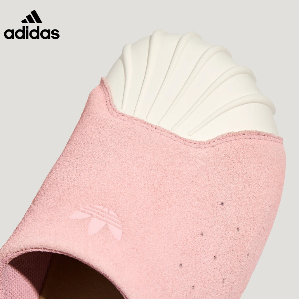 adidas Superstar Pink Suede Mule Slip-On Shoes