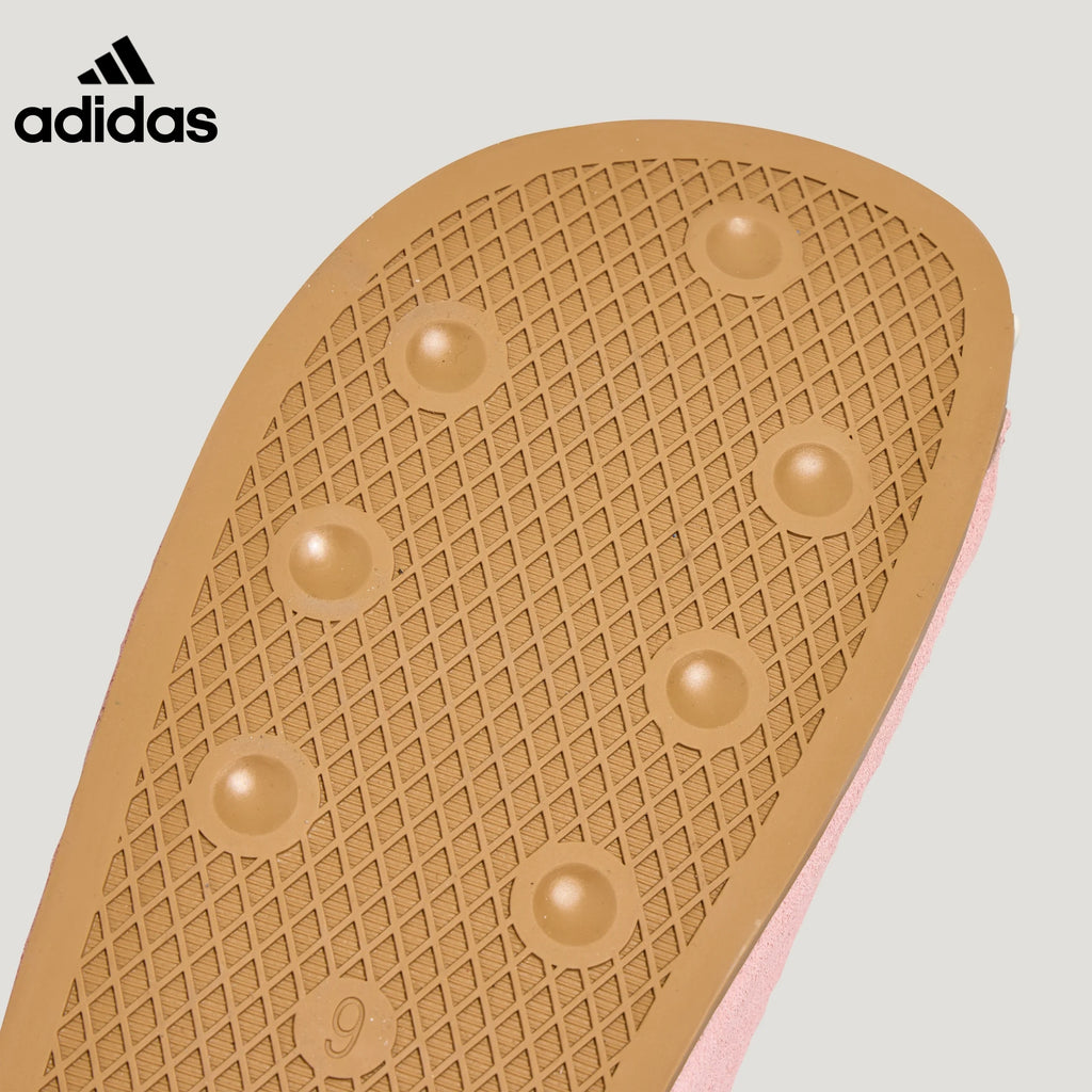 adidas Superstar Pink Suede Mule Slip-On Shoes