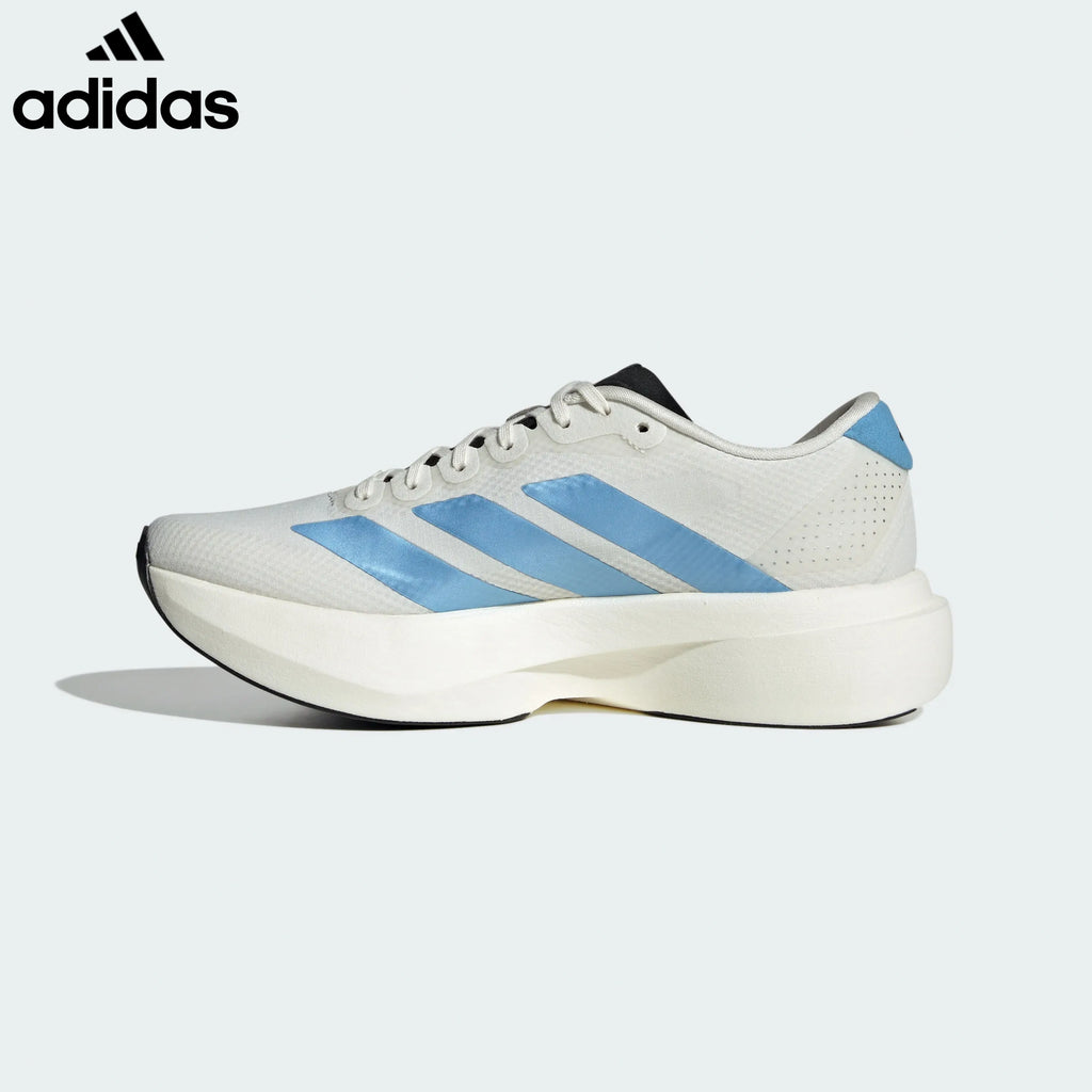 Adidas Adizero Evo SL Off White Blue Unisex Running Shoes
