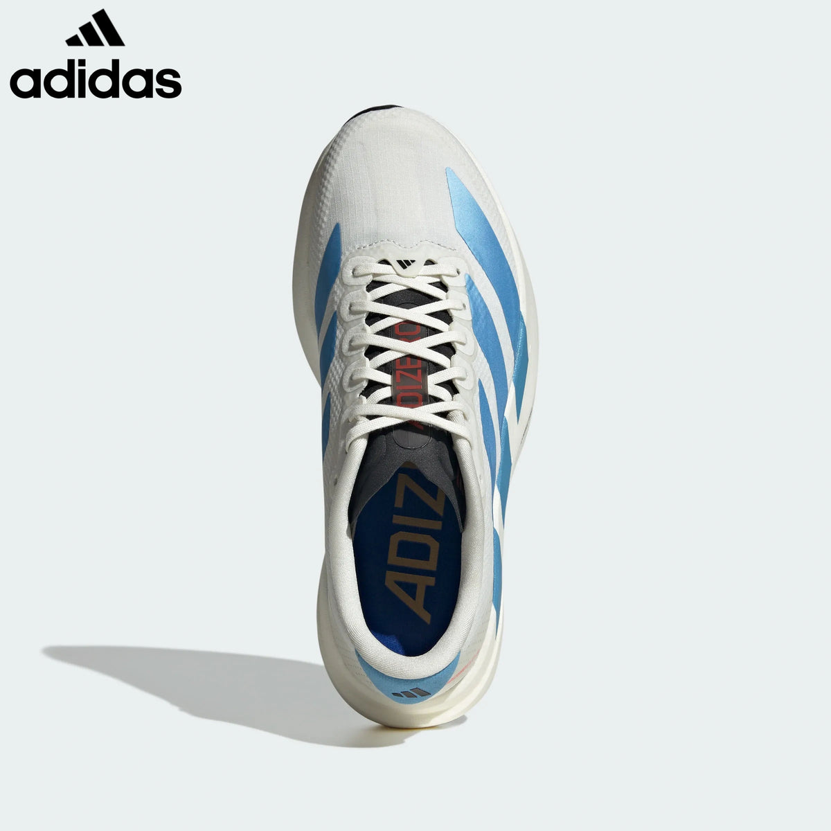 Adidas Adizero Evo SL Off White Blue Unisex Running Shoes