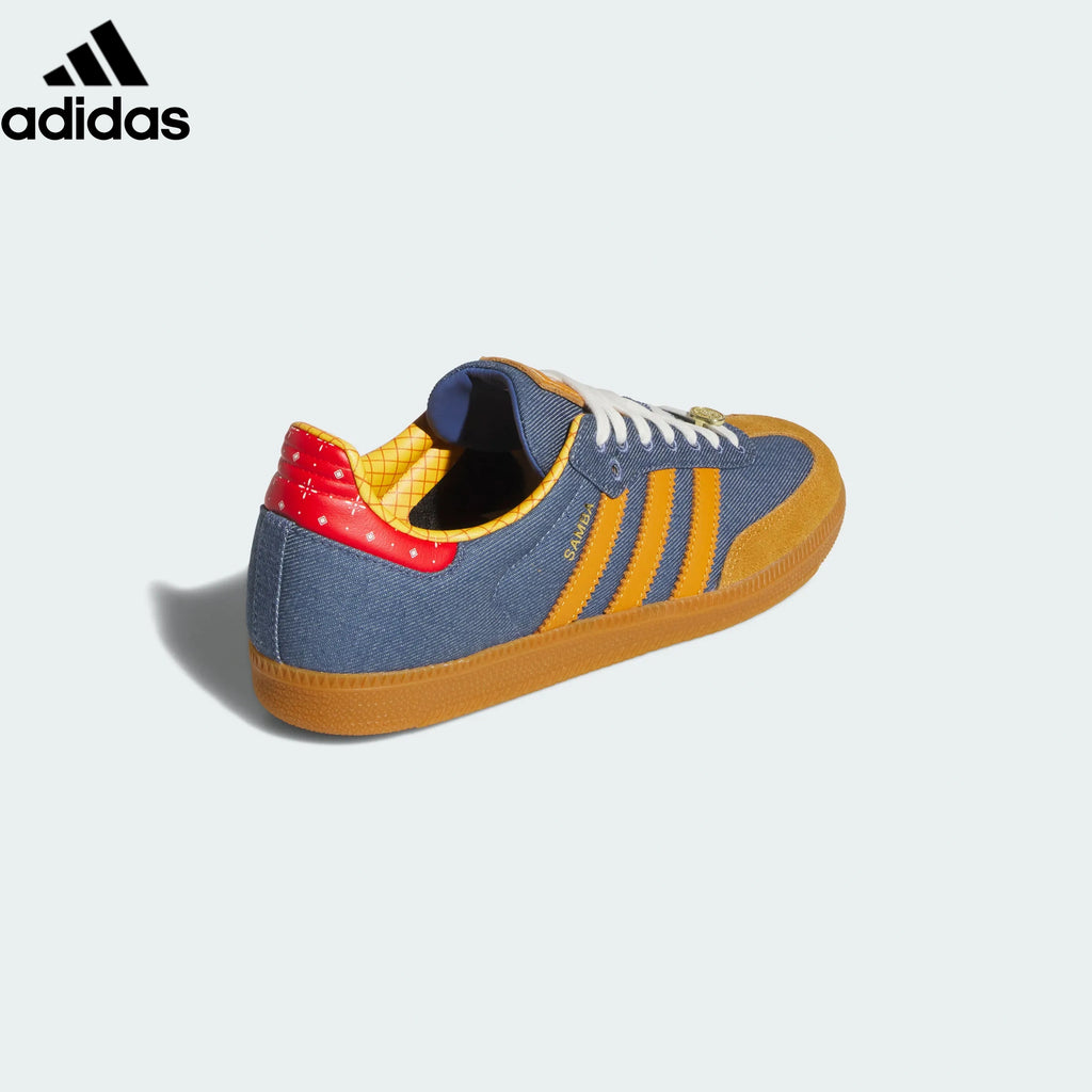 Adidas  samba  women's shoes  men's samba sneakers Samba OG Sneakers – Denim/Tan/Red | Unisex
