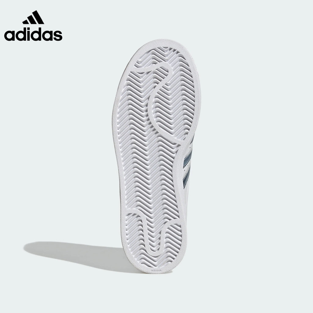 adidas Superstar White Silver Sneakers