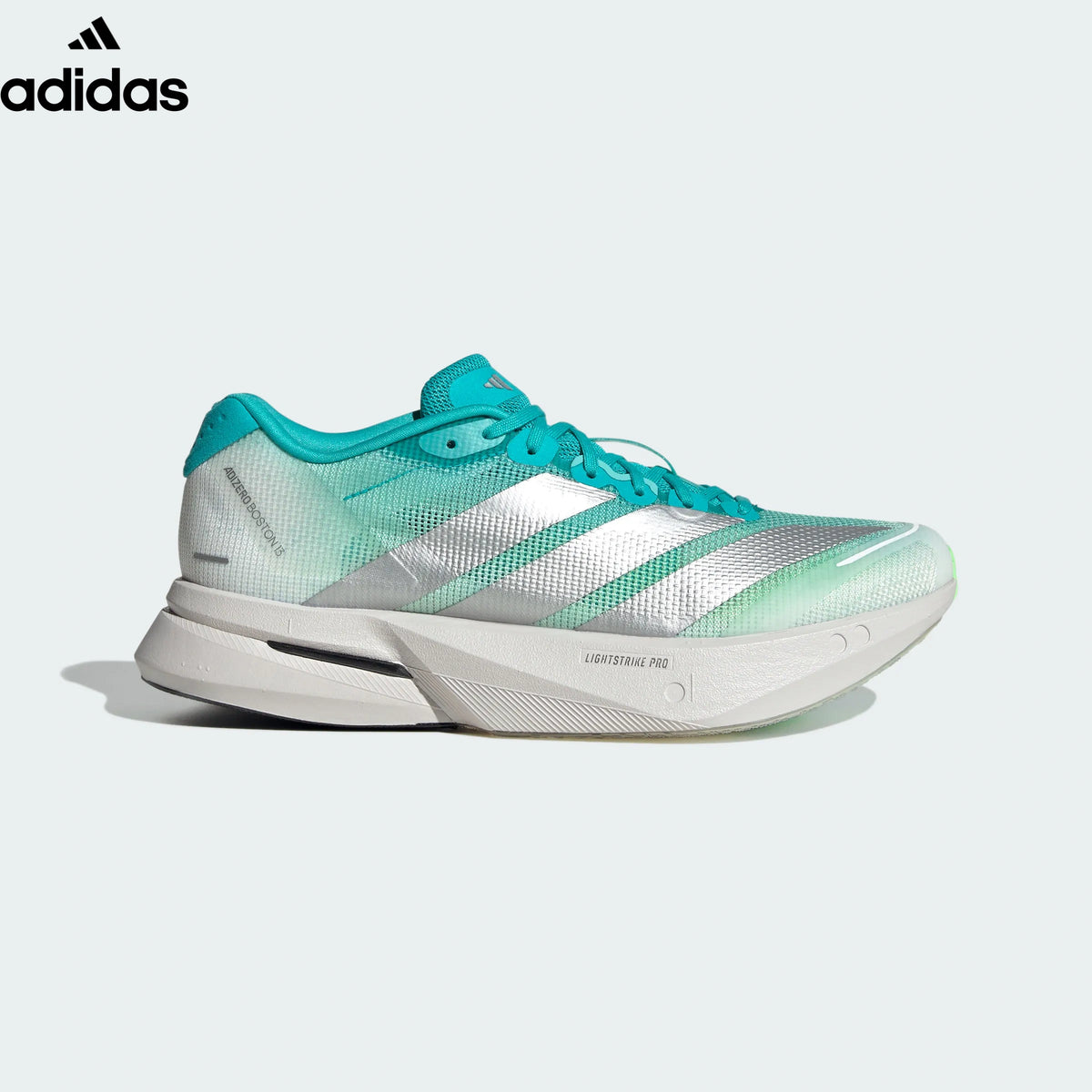 adidas Adizero Adios Pro 4 Teal Silver Running Shoes