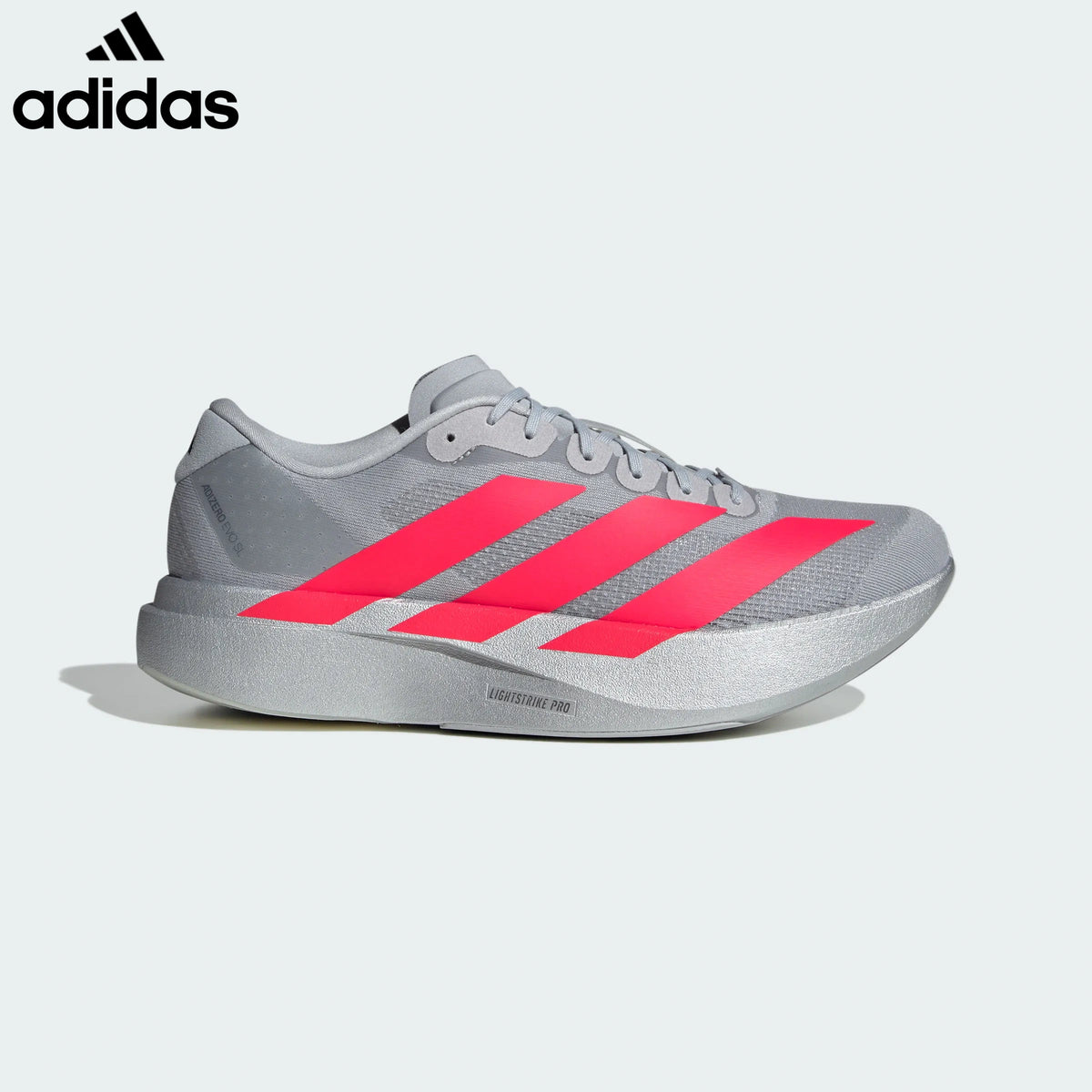 Adidas Adizero Adios Pro Evo 1 Silver Red Unisex Racing Shoes