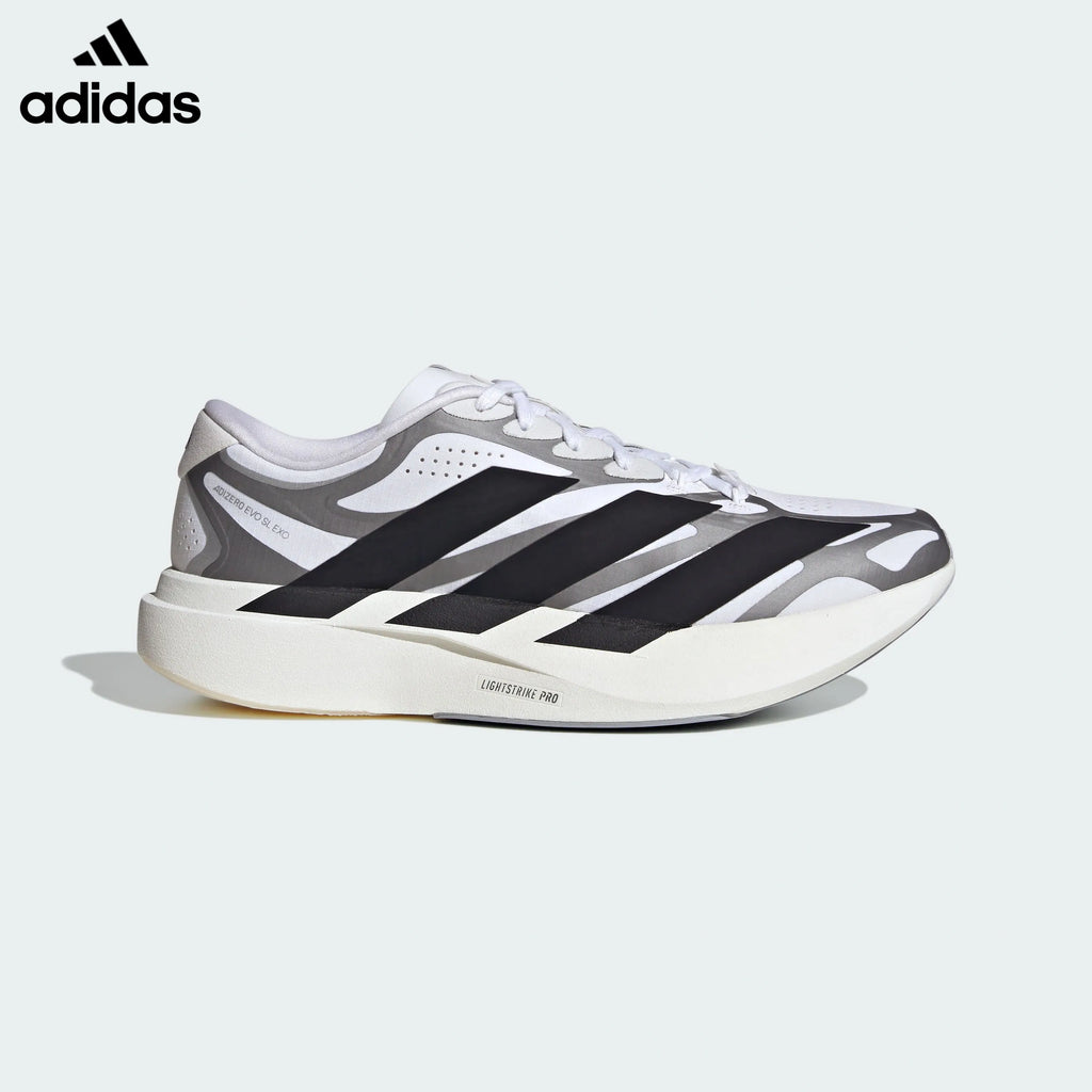 adidas Adizero Adios Pro Evo 1 Running Shoes - White/Black/Grey