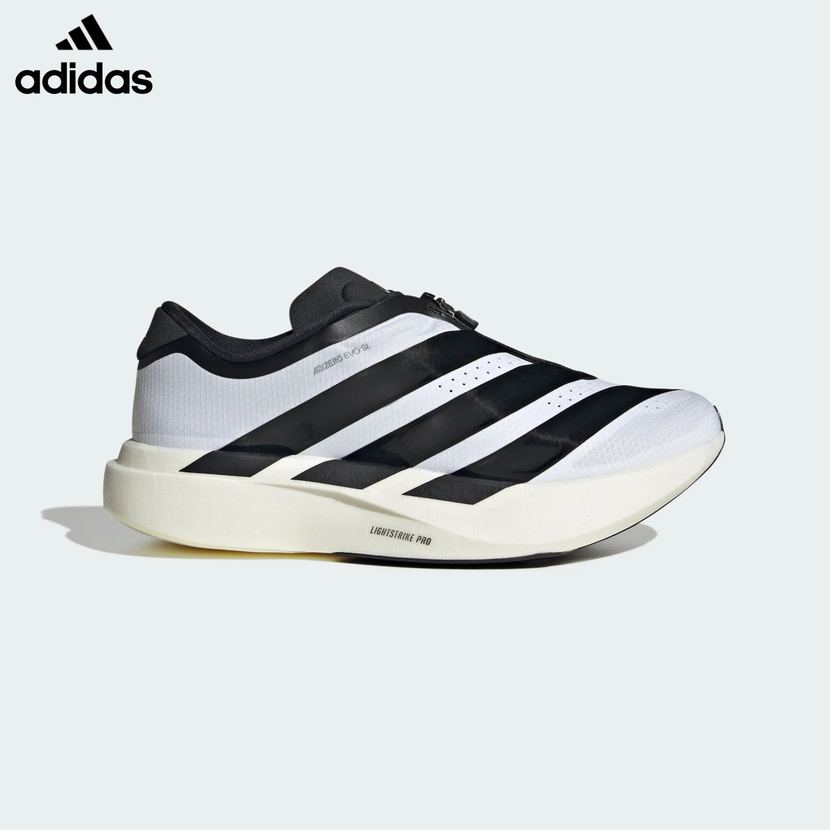 adidas Adizero Evo SL Running Shoes - White/Black