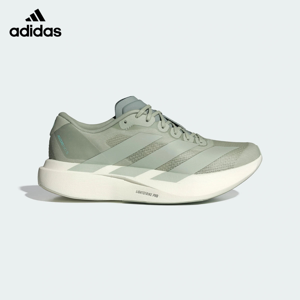 Adidas Adizero Evo SL Light Sage Green Unisex Running Shoes