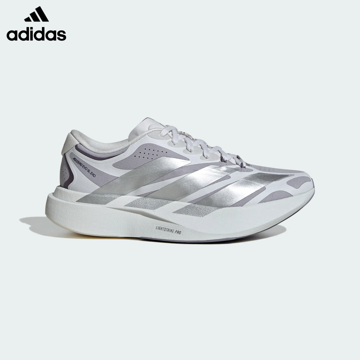 adidas Adizero Evo SL Running Shoes - Evo White/Silver