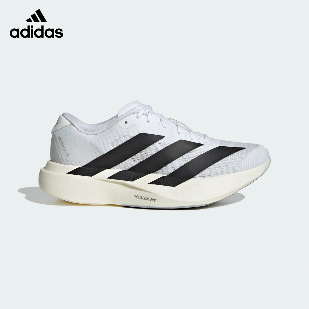 Adidas Adizero Evo SL White Black Unisex Running Shoes