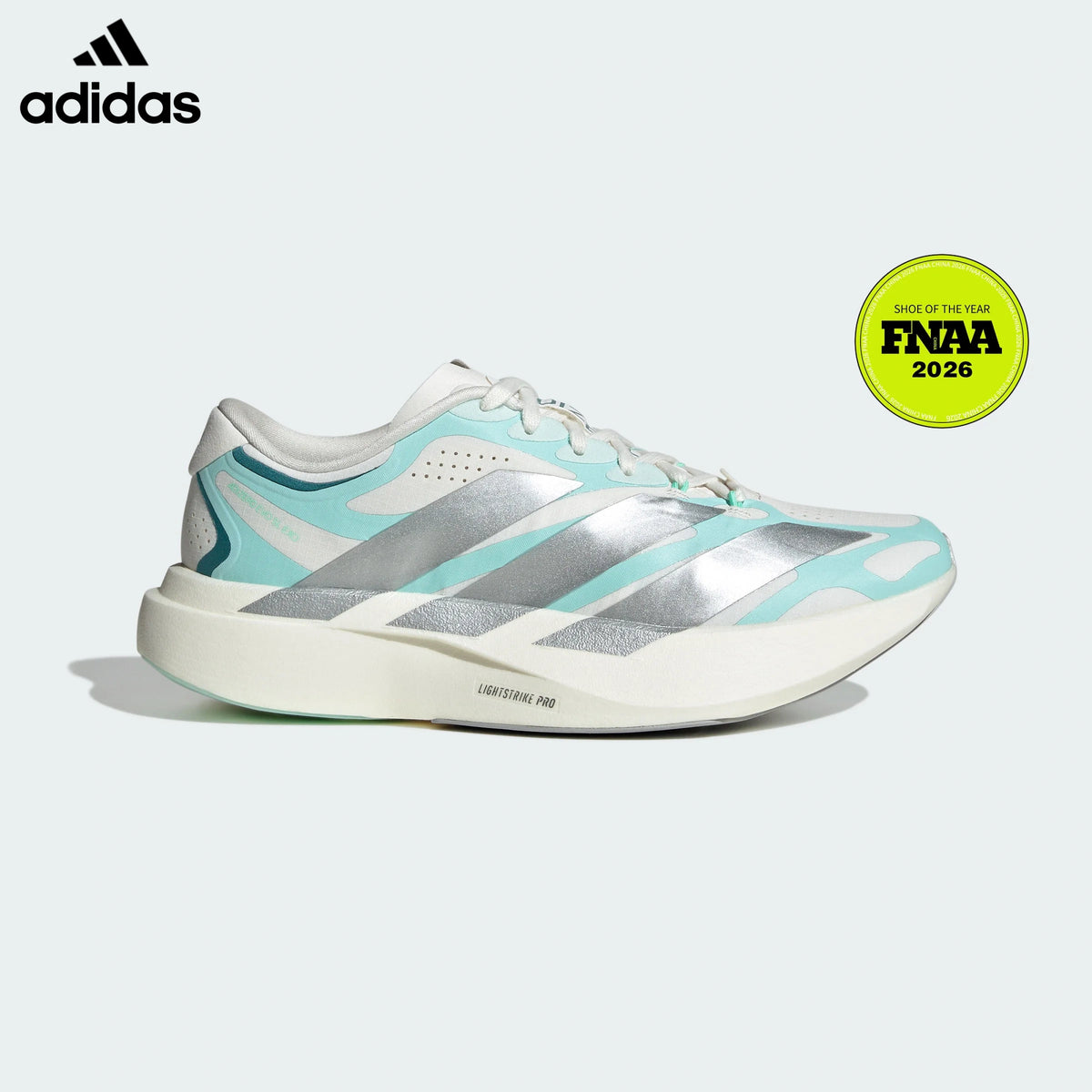 adidas Adizero Evo SL Running Shoes - Evo Mint/Silver
