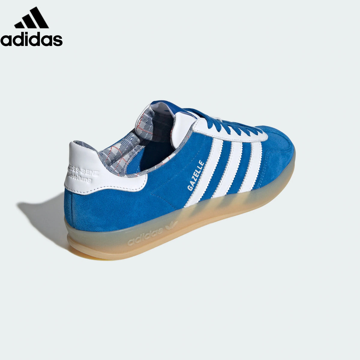 Adidas  samba  women's shoes  men's samba sneakers  Gazelle Indoor Sneakers – Blue/White | Unisex