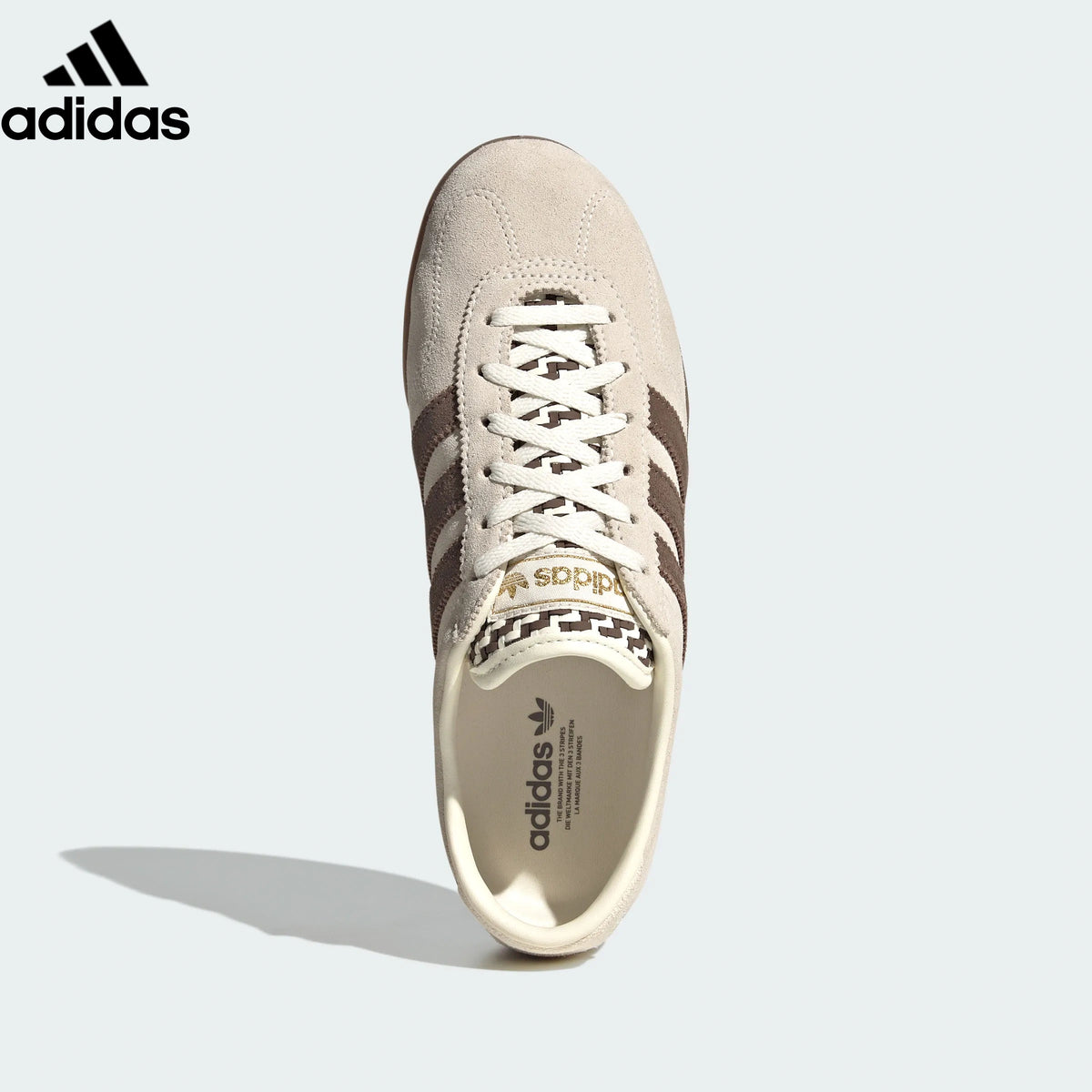 Adidas samba  women's shoes  men's samba sneakers Gazelle Indoor Sneakers – Beige/Brown | Unisex