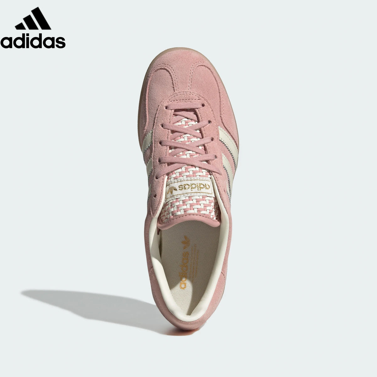 Adidas samba  women's shoes  men's samba sneakers Gazelle Indoor Sneakers – Pink/White | Unisex