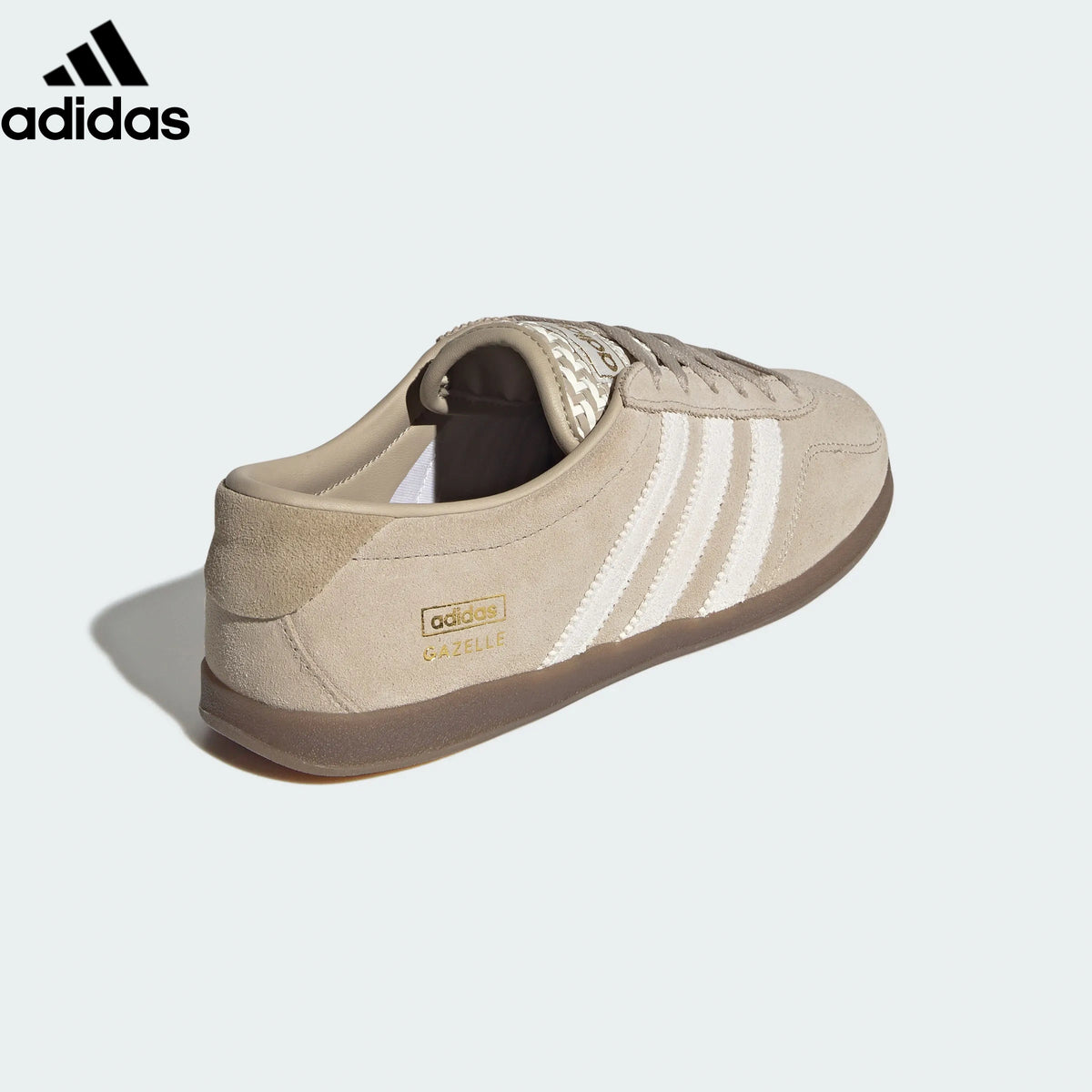 Adidas samba  women's shoes  men's samba sneakers  Gazelle Sneakers – Beige/White | Unisex