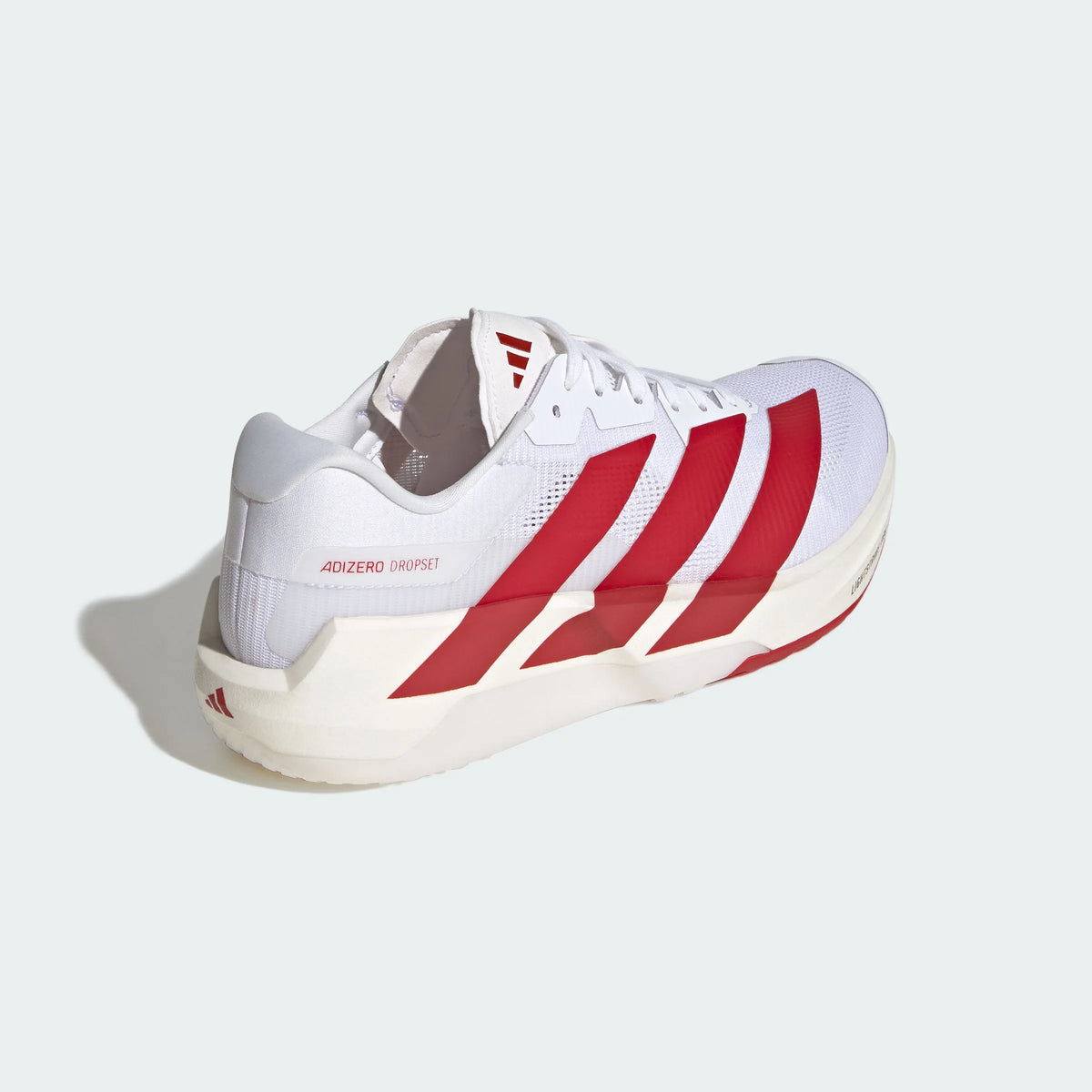 adidas Adizero Dropset Sneakers – White and Red