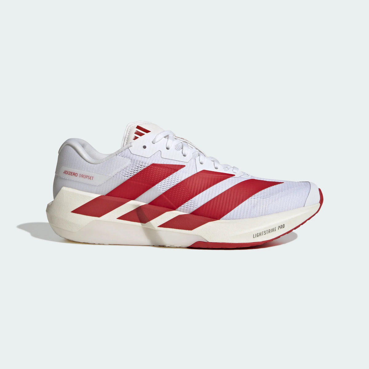 adidas Adizero Dropset Sneakers – White and Red