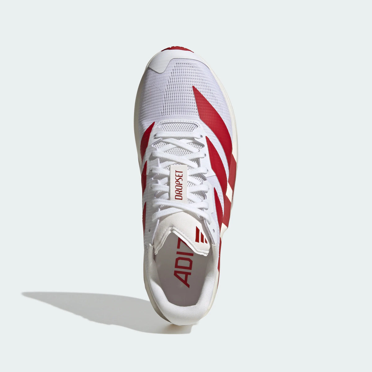 adidas Adizero Dropset Sneakers – White and Red