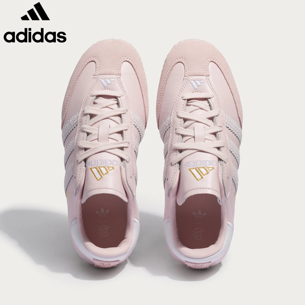 Adidas  samba  women's shoes  men's samba sneakers  Pink Espadrille Unisex Sneakers