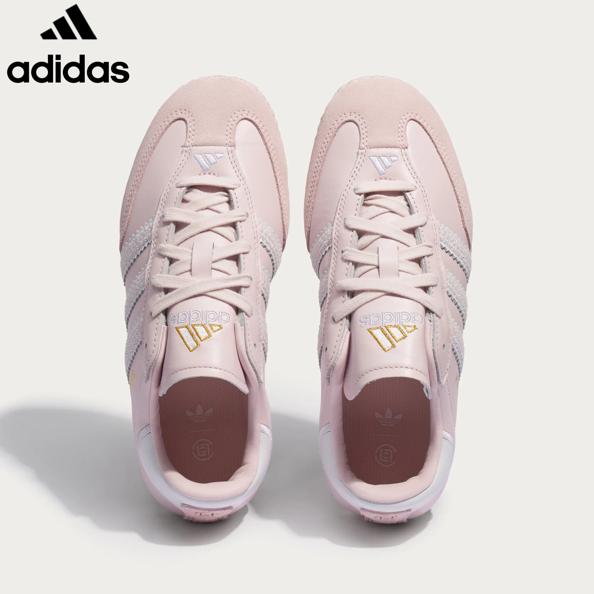 Adidas  samba  women's shoes  men's samba sneakers  Pink Espadrille Unisex Sneakers