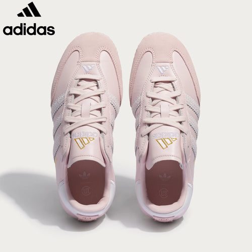 Adidas  samba  women's shoes  men's samba sneakers  Pink Espadrille Unisex Sneakers