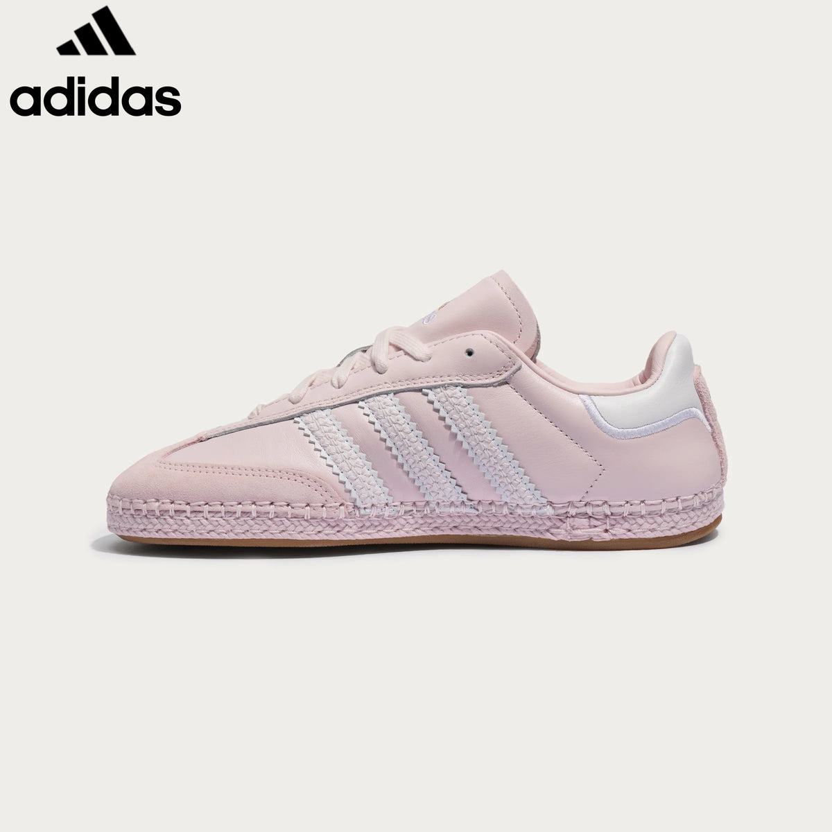 Adidas  samba  women's shoes  men's samba sneakers  Pink Espadrille Unisex Sneakers