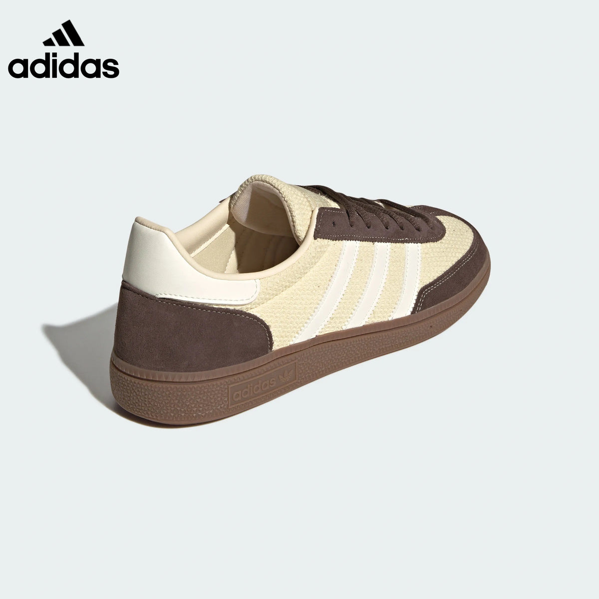 adidas handball women's shoes  men's Handball Spezial sneakers Light Grey Off White Gum Sole Sneakers