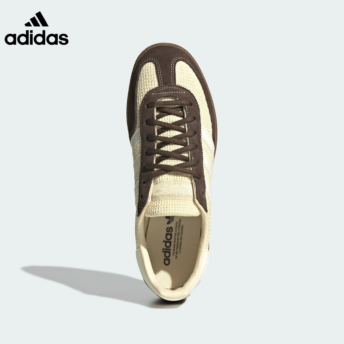 adidas handball women's shoes  men's Handball Spezial sneakers Light Grey Off White Gum Sole Sneakers