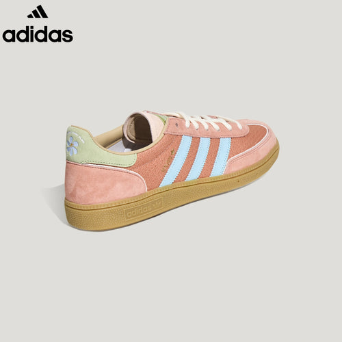 adidas  samba  women's shoes  men's samba sneakers  Handball Spezial Pink Light Blue Retro Sneakers