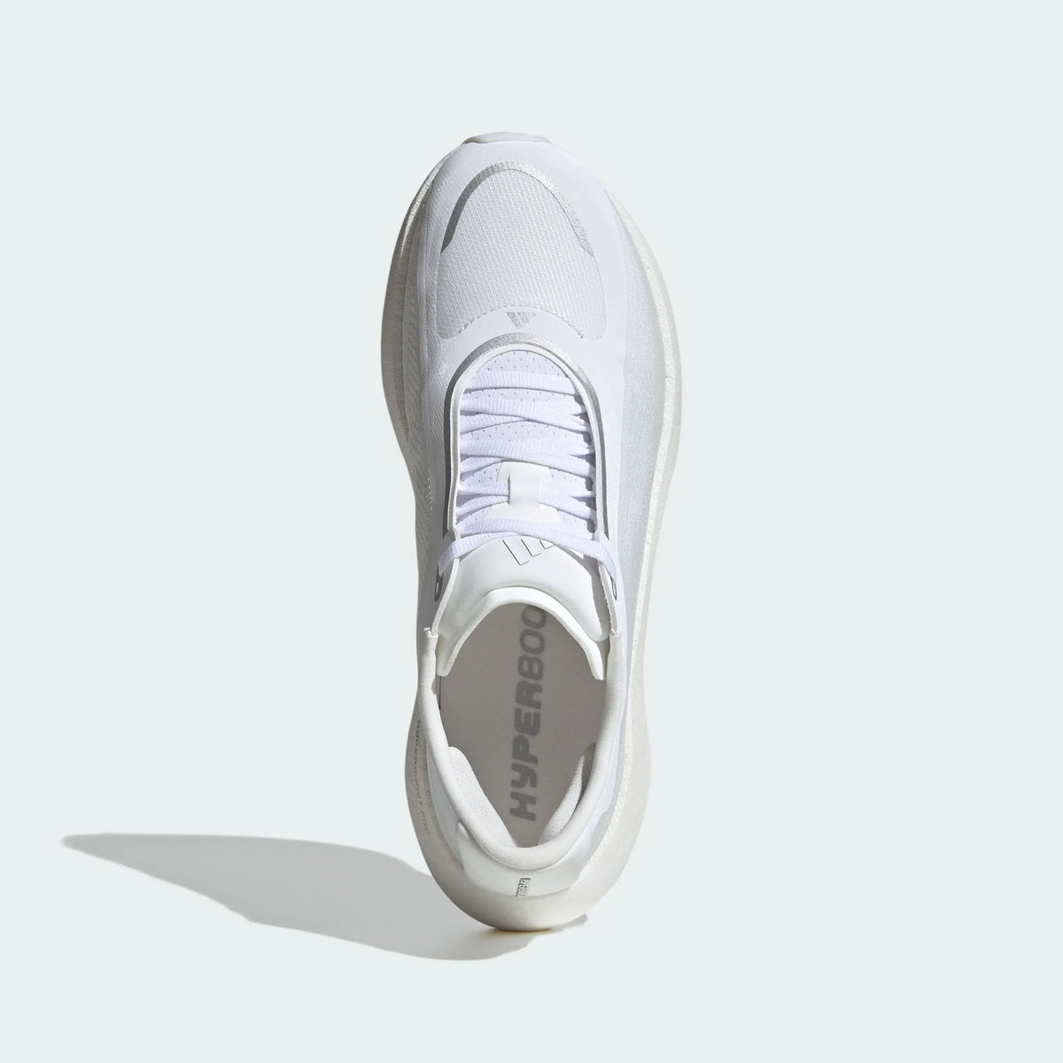 adidas Hyperboost Edge Sneakers – White and Silver