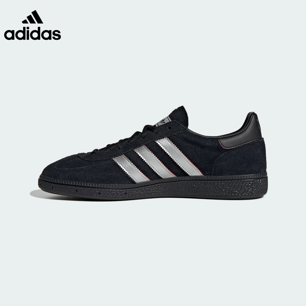 adidas Handball Spezial Messi Black Silver Retro Sneakers