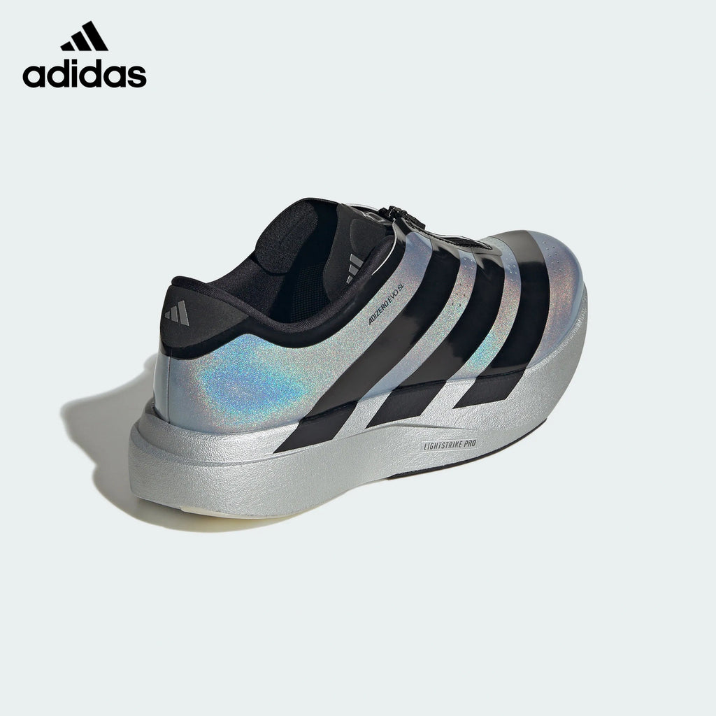 Adidas Adizero Evo SL Iridescent Silver Unisex Running Shoes